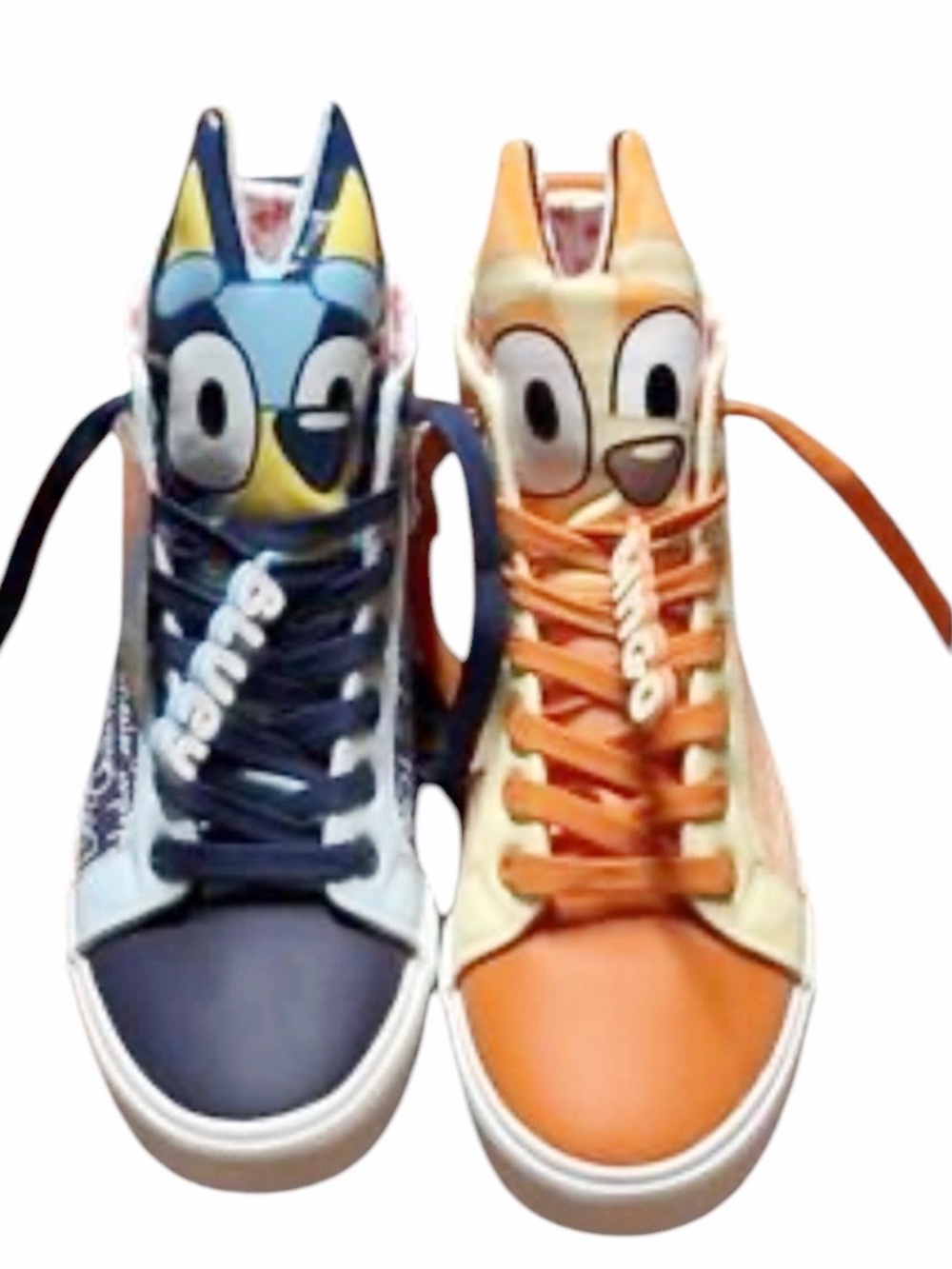 NWT Bluey High Top Sneakers Kids Character Shoes